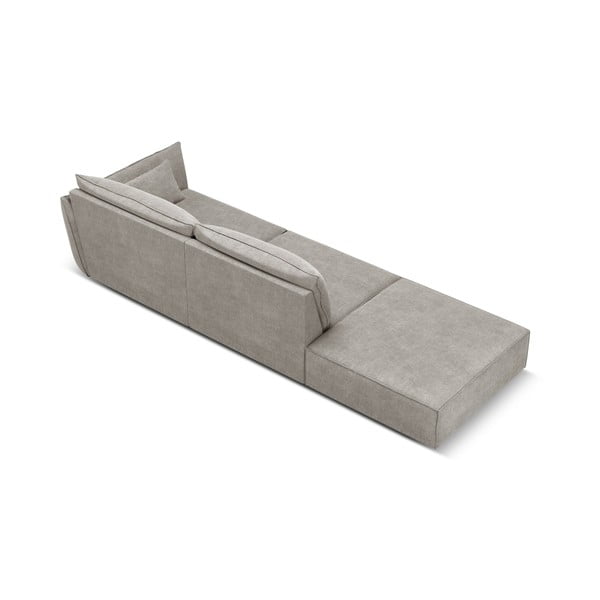 Gultas šviesiai pilkos spalvos (su dešiniuoju kampu) Vanda – Mazzini Sofas-image-3