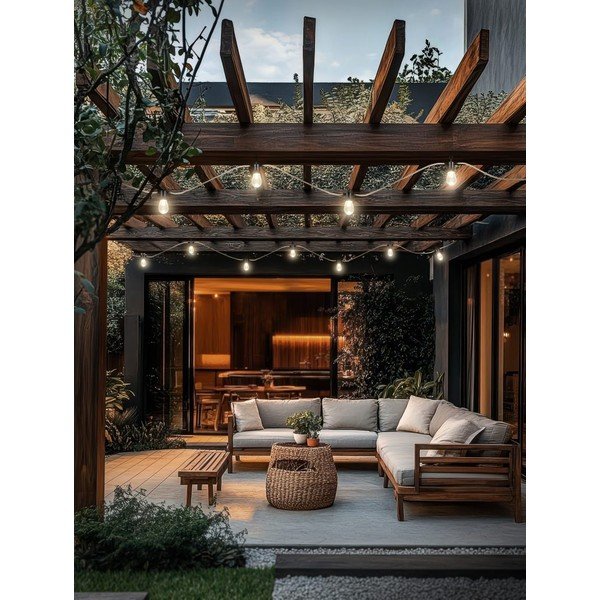 Šviečianti girlianda lempučių skaičius 8 vnt. su kištuku ilgis 600 cm Ember – Reality-image-1