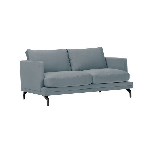 Pilka sofa su juodos spalvos kojūgaliais "Windsor & Co Sofos Jupiter-image-1