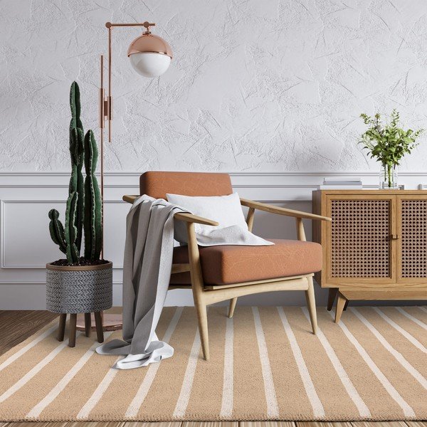 Kilimas smėlio spalvos 200x290 cm Global – Asiatic Carpets-image-1