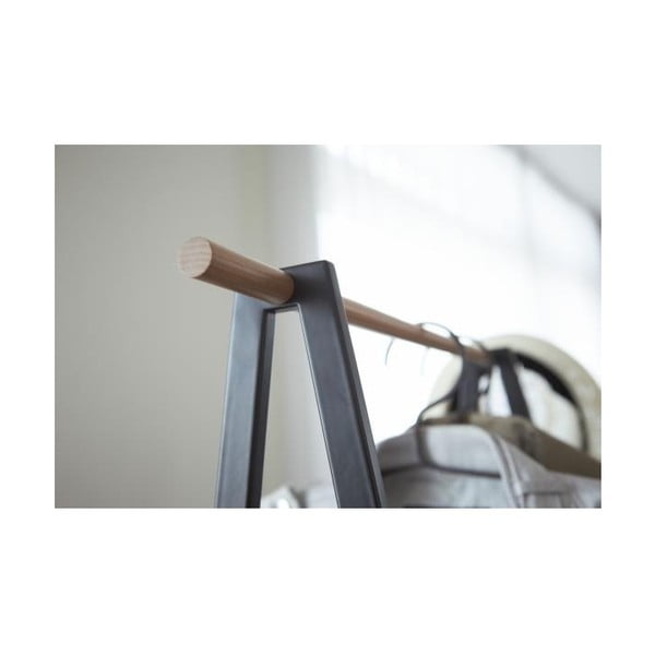 Iš metalo drabužių kabykla juodos spalvos Tower – YAMAZAKI-image-4