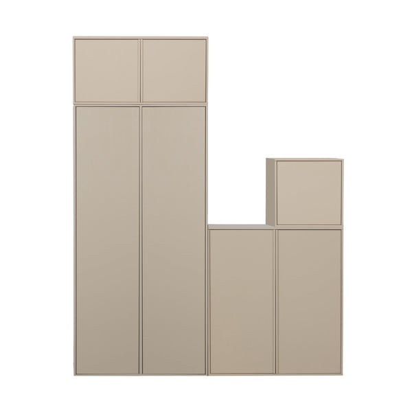 Modulinė spinta iš pušies masyvo kreminės spalvos 50x200 cm Daily – vtwonen-image-4