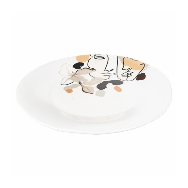 Keraminė serviravimo lėkštė VDE Tivoli 1996 Face to Grey, ø 35 cm-image-1