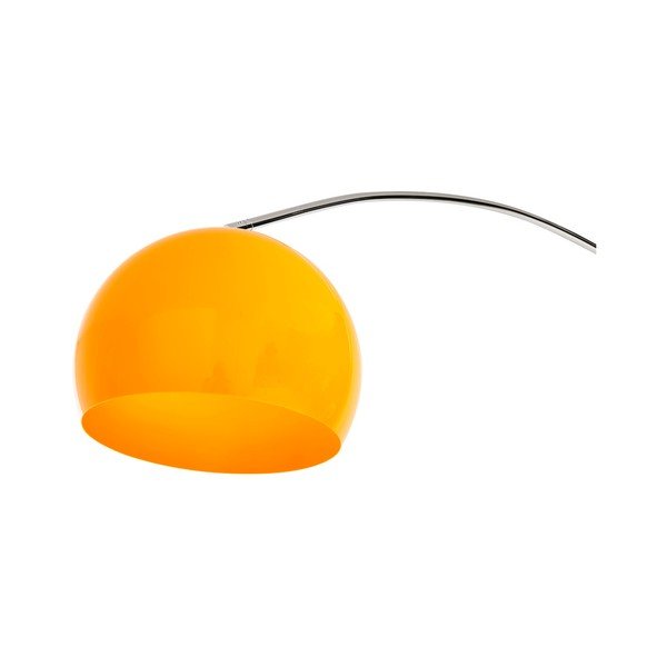Grindinis šviestuvas su oranžiniu atspalviu ir marmuriniu pagrindu "Kokoon Loft-image-1
