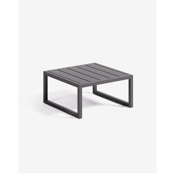 Iš aliuminio sodo šoninis staliukas 60x60 cm Comova – Kave Home-image-2