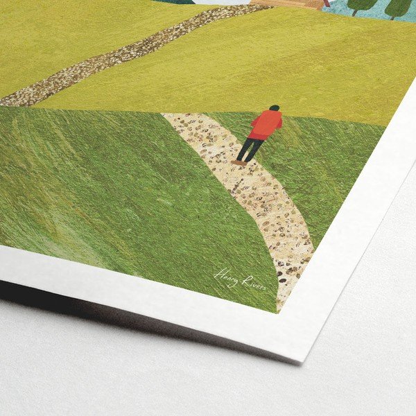 Plakatas 50x70 cm Carpathians - Travelposter-image-2