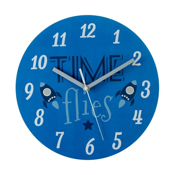 Vaikiškas laikrodis ø 25 cm Time Flies – Premier Housewares