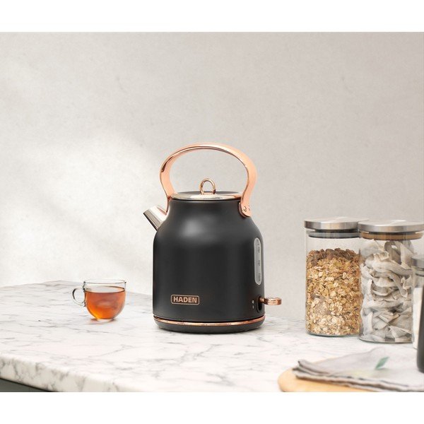 Juodos spalvos virdulys 1,7 l Heritage – Haden-image-3