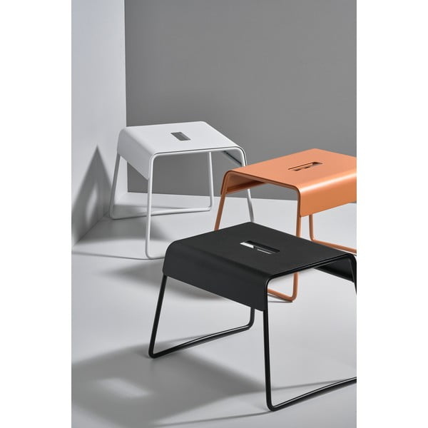 Šviesiai pilka plieninė taburetė Zone A-Stool-image-2