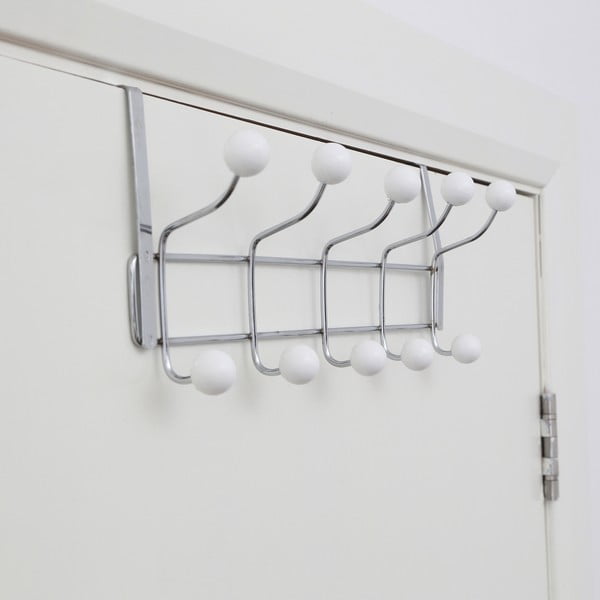 Iš metalo durų pakaba sidabrinės spalvos 40,5 cm Jaxen – Premier Housewares-image-1
