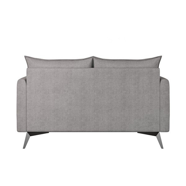 Sofa pilkos spalvos 138 cm Juli Bis – Ropez-image-2