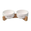 Iš keramikos dubenėlių komplektas su stovu šuniui ø 13 cm Dog Fantasy – Plaček Pet Products