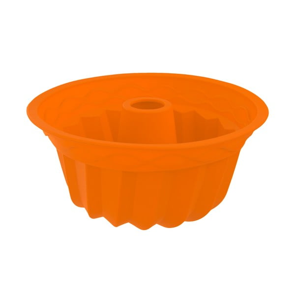 "Orion Baker" oranžinė silikoninė torto forma, ø 23 cm