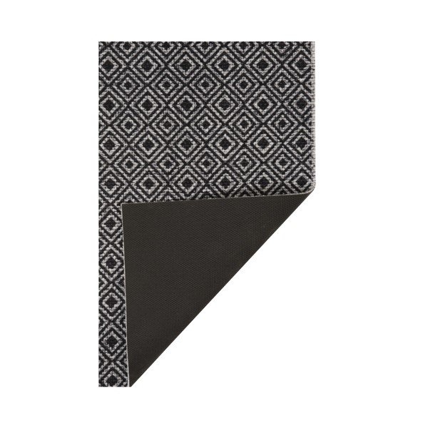Pilkai juodas kilimas Zala Living Cook & Clean Vila, 60 x 180 cm-image-4