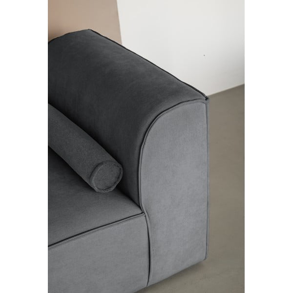 Modulinė sofa pilkos spalvos (su kairiuoju kampu) Flex Felix – Miuform-image-4