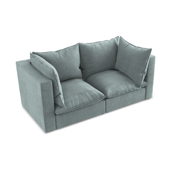 Mėlynos spalvos sofa 180 cm Manao – Makamii-image-4