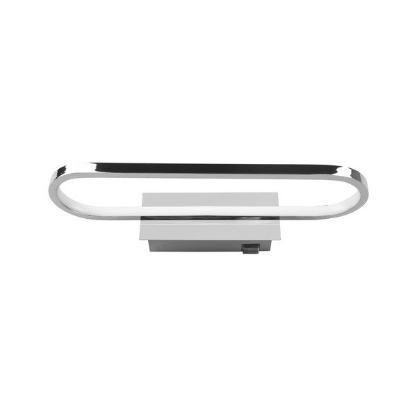 LED sieninis blizgaus sidabro šviestuvas (ilgis 40 cm) Gianni - Trio-image-2