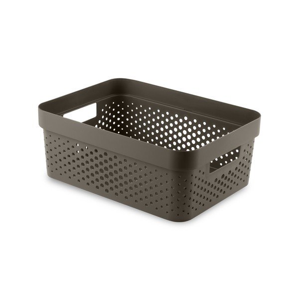 Iš plastiko krepšys 36x27x14 cm Infinity Dots – Curver