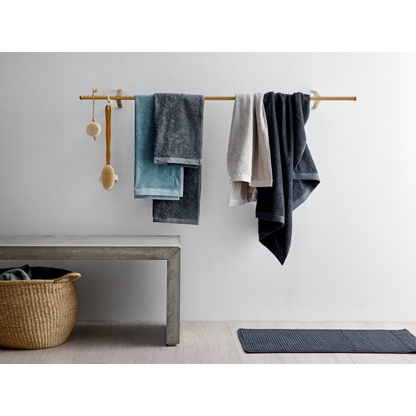 Žalias frotinis medvilninis rankšluostis Södahl Leaf, 30 x 30 cm-image-3