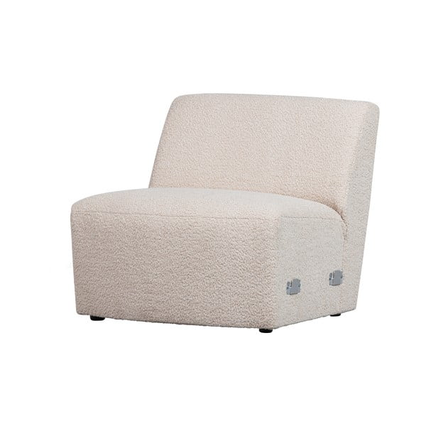 Modulinė sofa iš boucle kreminės spalvos (modulinė) Coco  – WOOOD