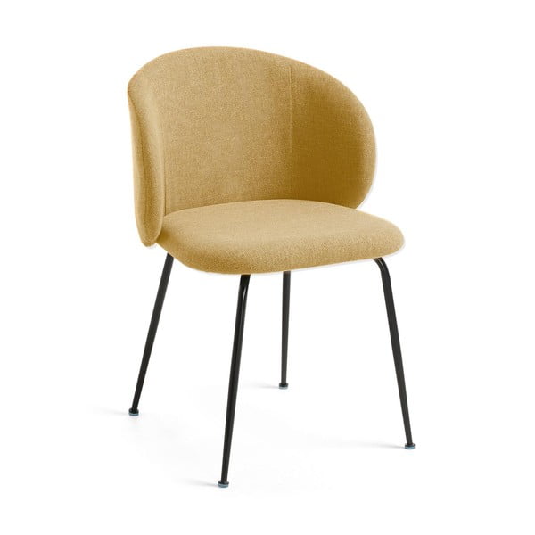 Valgomojo kėdė garstyčių spalvos Minna – Kave Home