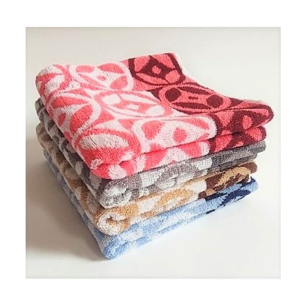 Iš medvilnės vonios rankšluostis pilkos spalvos 70x140 cm Compass – JAHU collections-image-3