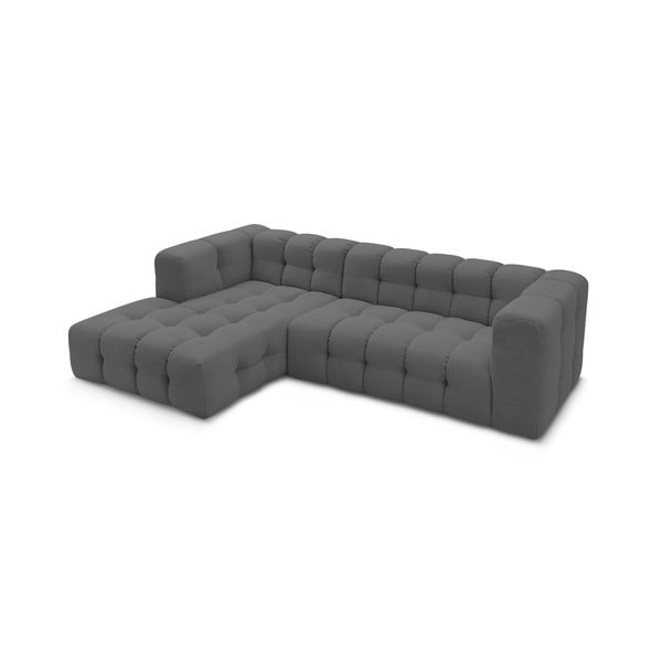 Kampinė sofa pilkos spalvos Cloud – Bobochic Paris-image-4