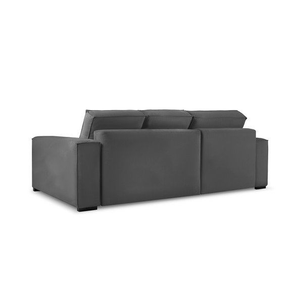 Tamsiai pilka aksominė modulinė kampinė sofa Mazzini Sofas Azalea-image-3