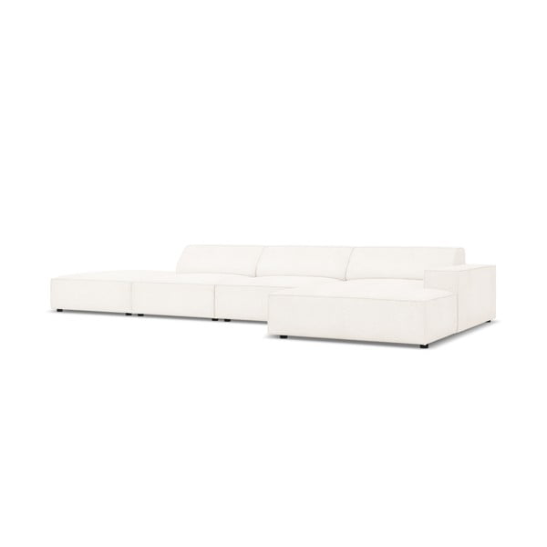 Smėlio spalvos kampinė sofa (dešinysis kampas) Jodie - Micadoni Home-image-4