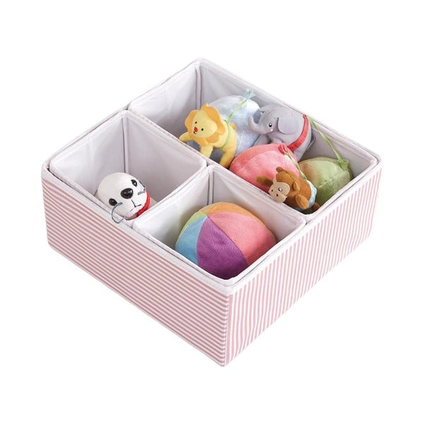 Iš tekstilės stalčių organizatoriai 4 vnt. – Mioli Decor