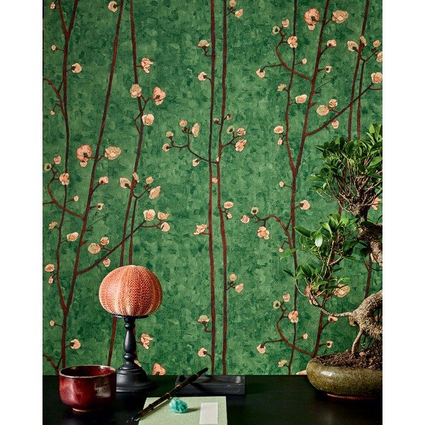 Tapetai iš vilnos 10 m x 53 cm Blossom – Vavex-image-1