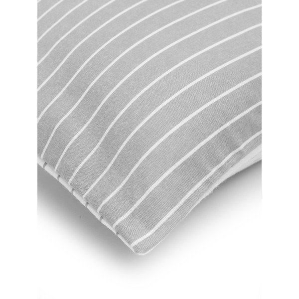 Pilka flanelinė patalynė viengulei lovai Westwing Collection Tallinn, 155 x 220 cm-image-4
