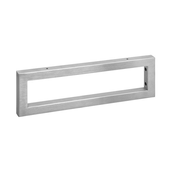 Iš plieno stalviršio atrama sidabrinės spalvos 49x4 cm – Sapho