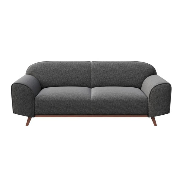 Sofa tamsiai pilkos spalvos 193 cm Nesbo – MESONICA