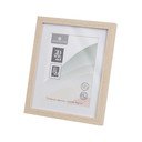 Natūralios spalvos pastatomas/pakabinamas rėmas 22,5x28 cm Sencillo – Casa Selección