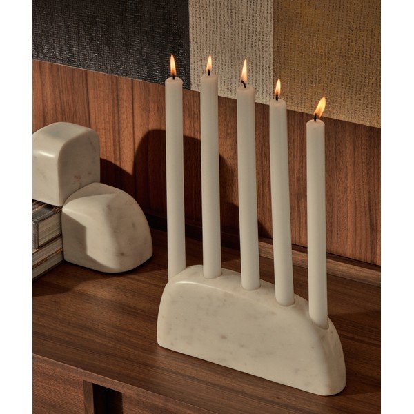 Iš akmens žvakidė Signe – Kave Home-image-1