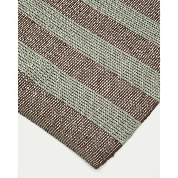 Iš perdirbto pluošto lauko kilimas mėtų spalvos/rudos spalvos 200x300 cm Fonol – Kave Home-image-2