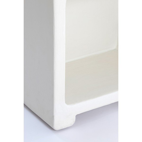 Knygų spinta  kreminės spalvos 60x190 cm Naluno – Light & Living-image-3