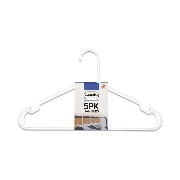 5 plastikinių pakabų rinkinys - Addis-image-2