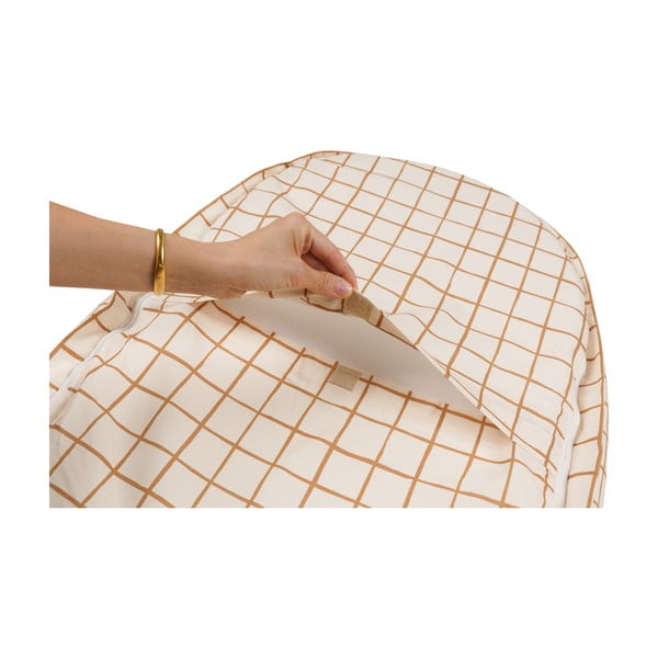 Smėlio spalvos gultas kūdikiui Camel Check - Malomi Kids-image-1