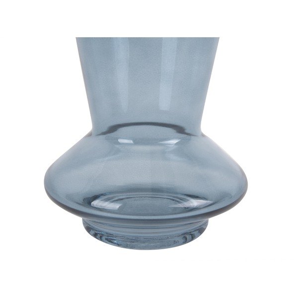 Mėlyno stiklo vaza PT LIVING Glow, aukštis 17,5 cm-image-1