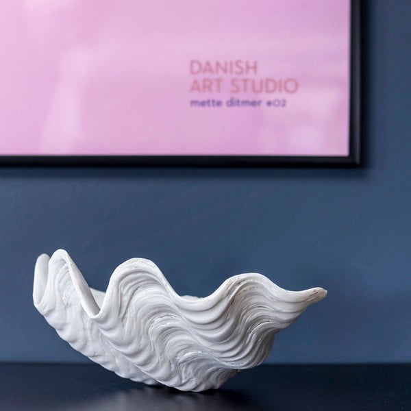 Iš polirezino dekoratyvinis dubuo 24x19 cm Shell – Mette Ditmer Denmark-image-1