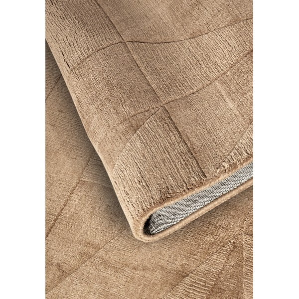 Rankų darbo iš vilnos kilimas smėlio spalvos 80x150 cm Ursule – Villeroy&Boch-image-3