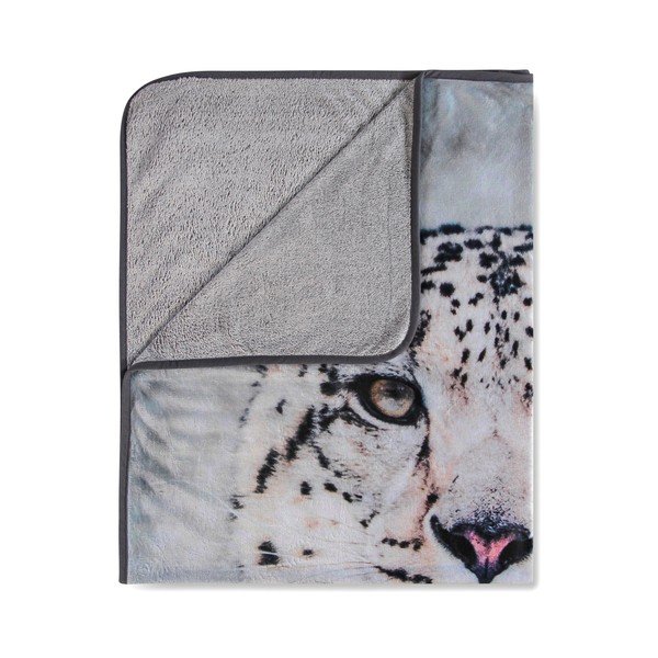 Antklodė Good Morning Snow Leopard, 130 x 160 cm-image-1