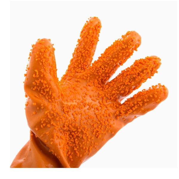 Oranžinės daržovių valymo pirštinės InnovaGoods-image-2
