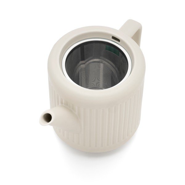 Baltos spalvos iš porceliano su koštuvu arbatinukas 1,2 l Skagen – Bredemeijer-image-4