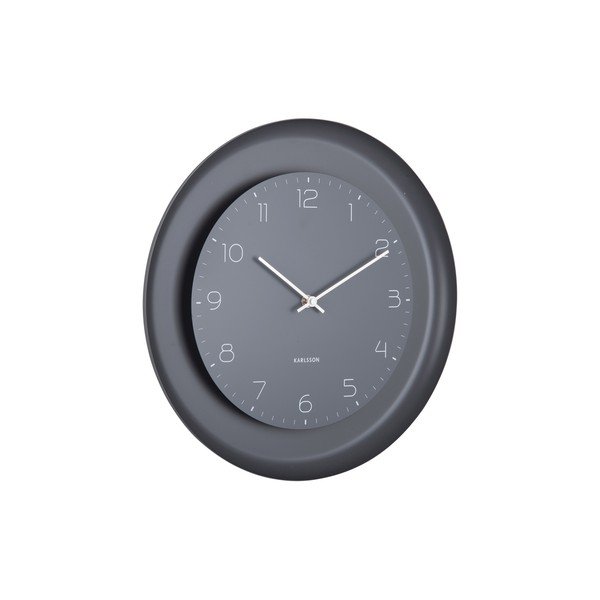 Sieninis laikrodis ø 38 cm  Dual Disc – Karlsson-image-2