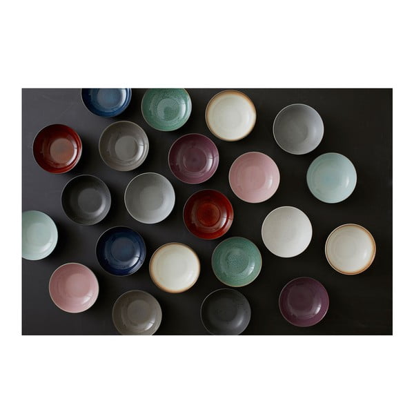 Juodos spalvos/mėlynos spalvos iš akmens masės mažas dubuo 1 l Gastro Dark Blue/Black – Bitz-image-3