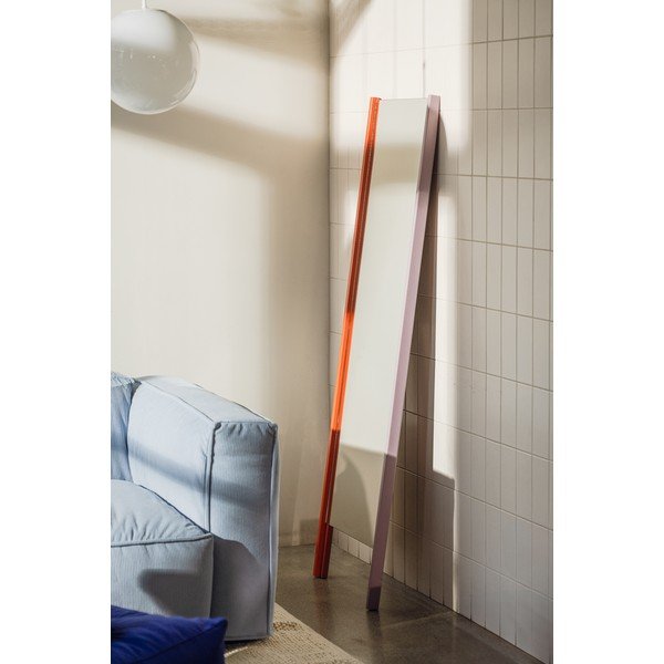 Pastatomas veidrodis su medžio masyvo rėmu 49x166 cm Lun – noo.ma-image-1