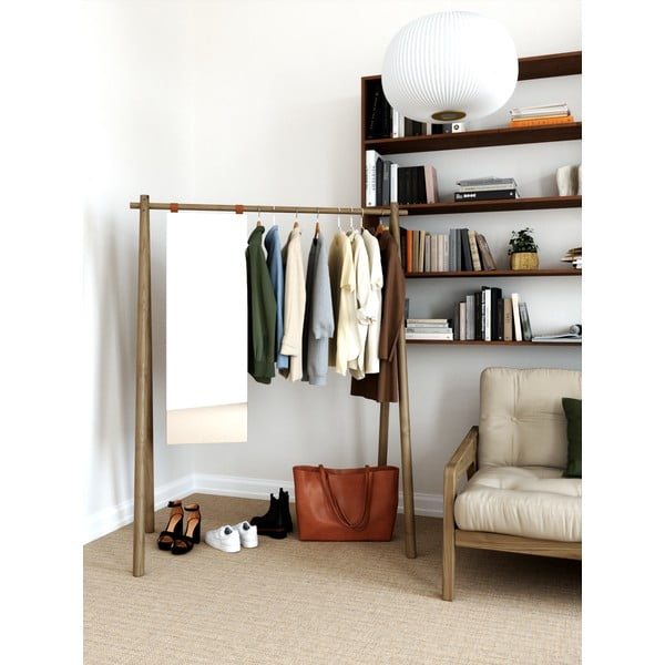 Mėlyna velvetinė sofa lova 204 cm Grab - Karup Design-image-1